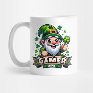 Gamer Gnomie - St. Patrick's Day Gnome Mug